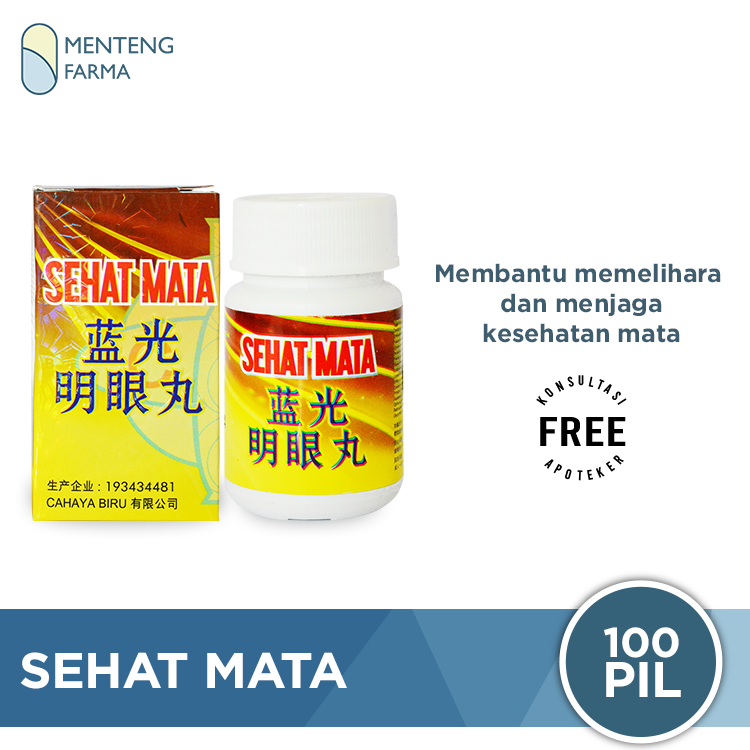 Sehat Mata (No 1 Ming Zhu Ming Yan Wan) - Menteng Farma