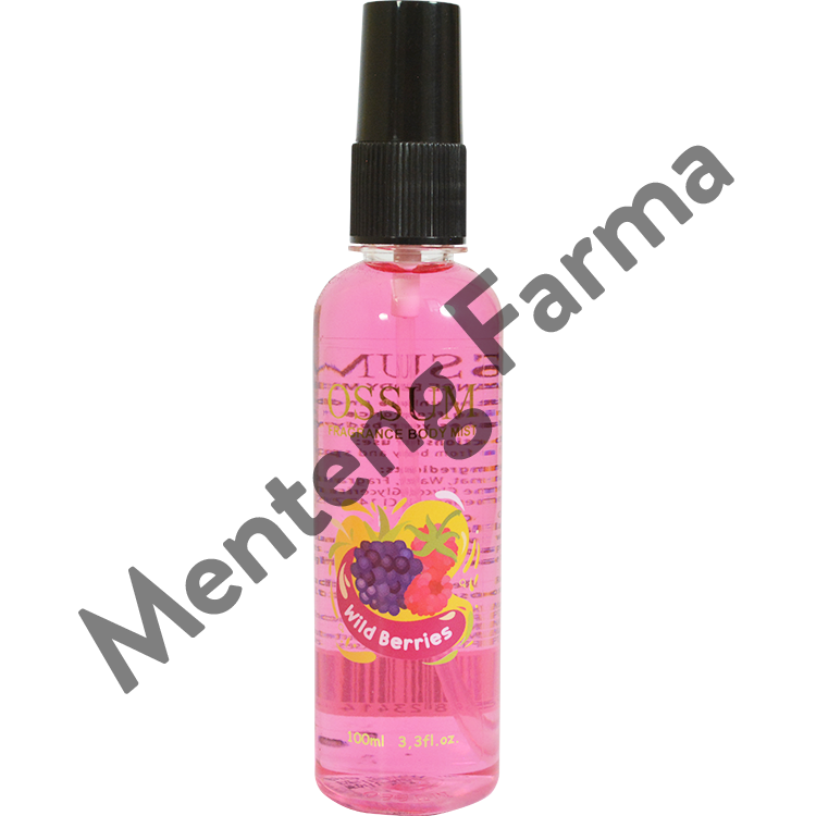 Ossum Fragrance Body Mist Wild Berries - Menteng Farma