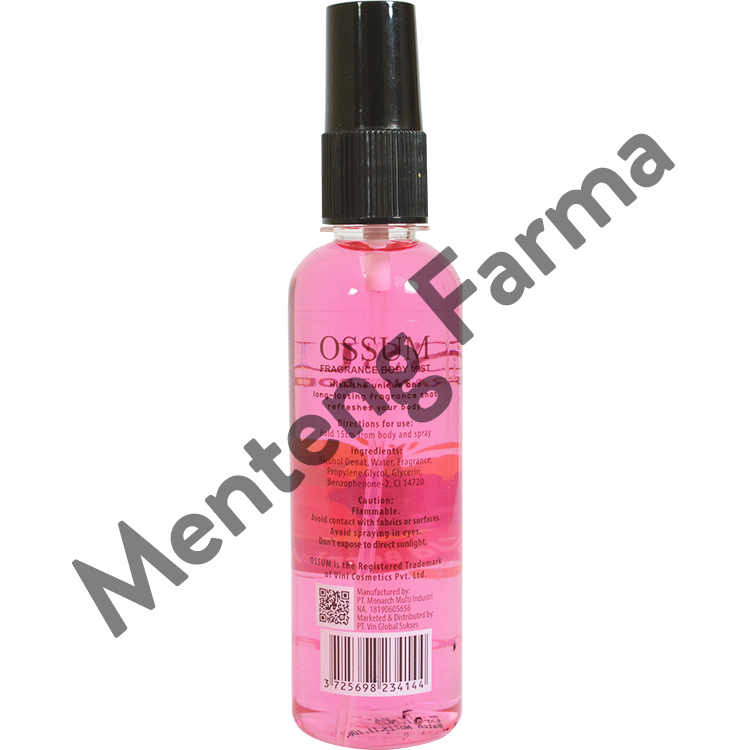 Ossum Fragrance Body Mist Wild Berries - Menteng Farma