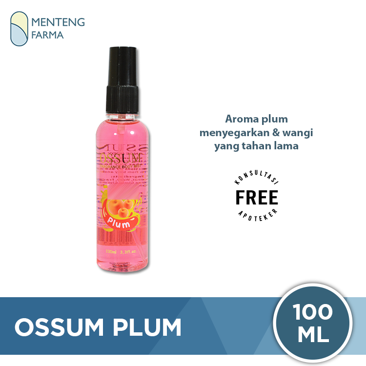 Ossum Fragrance Body Mist Wild Berries - Menteng Farma