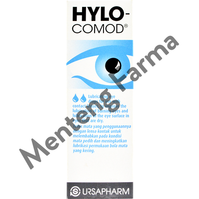 Hylo Comod Lubricating Eye Drops 10 mL - Obat Tetes Mata Kering - Menteng Farma