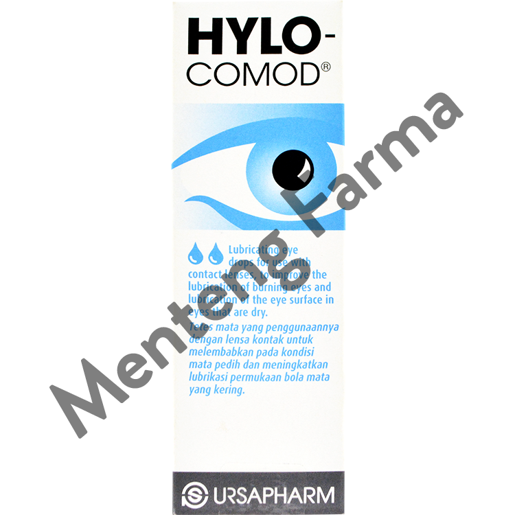 Hylo Comod Lubricating Eye Drops 10 mL - Obat Tetes Mata Kering - Menteng Farma