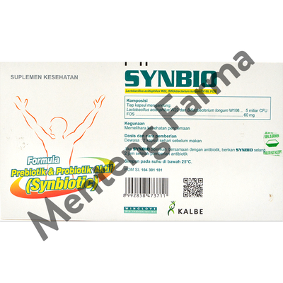 Synbio 10 Kapsul - Suplemen Kesehatan Pencernaan - Menteng Farma