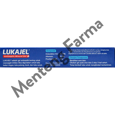 Lukajel 10 gr - Gel Antiseptik untuk Pengobatan Luka - Menteng Farma