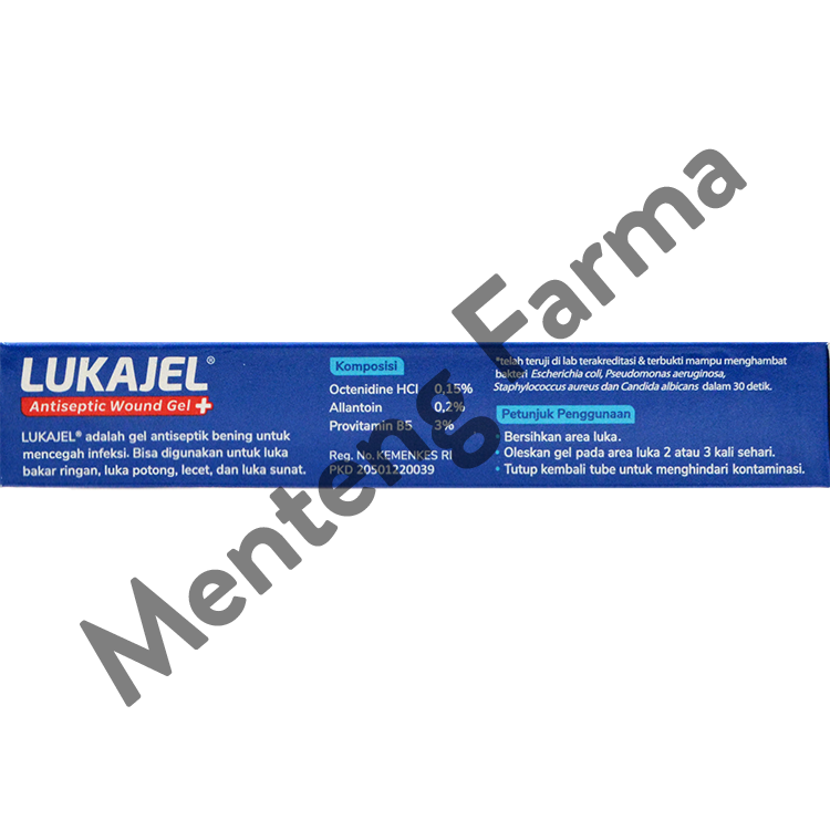 Lukajel 10 gr - Gel Antiseptik untuk Pengobatan Luka - Menteng Farma