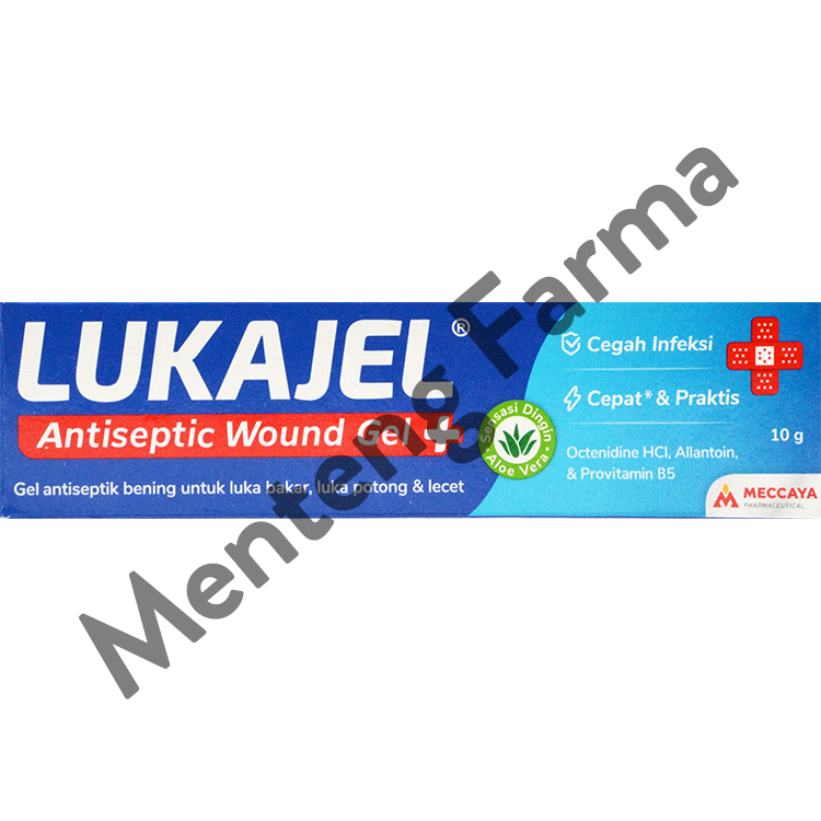 Lukajel 10 gr - Gel Antiseptik untuk Pengobatan Luka - Menteng Farma