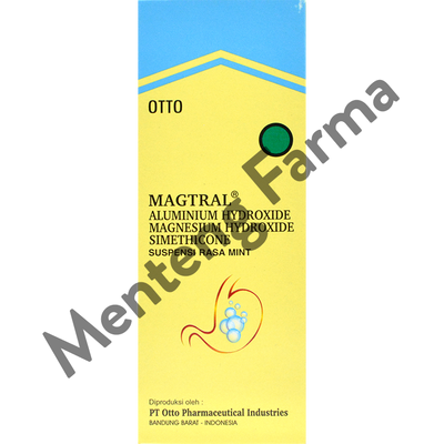 Magtral Sirup 120 ml - Obat Gangguan Lambung / Sakit Maag - Menteng Farma