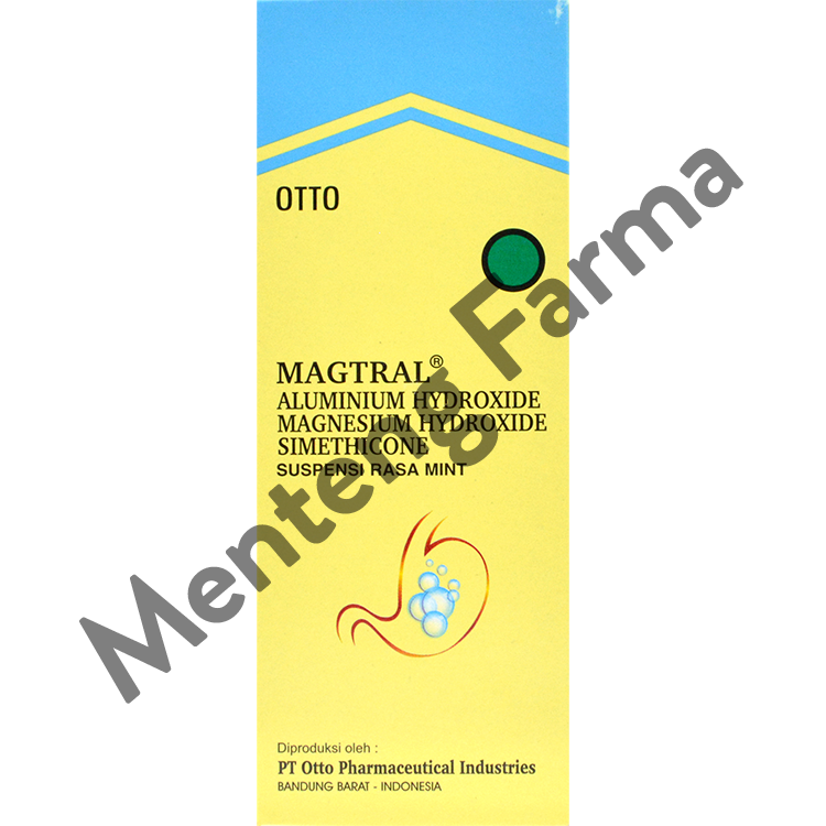 Magtral Sirup 120 ml - Obat Gangguan Lambung / Sakit Maag - Menteng Farma