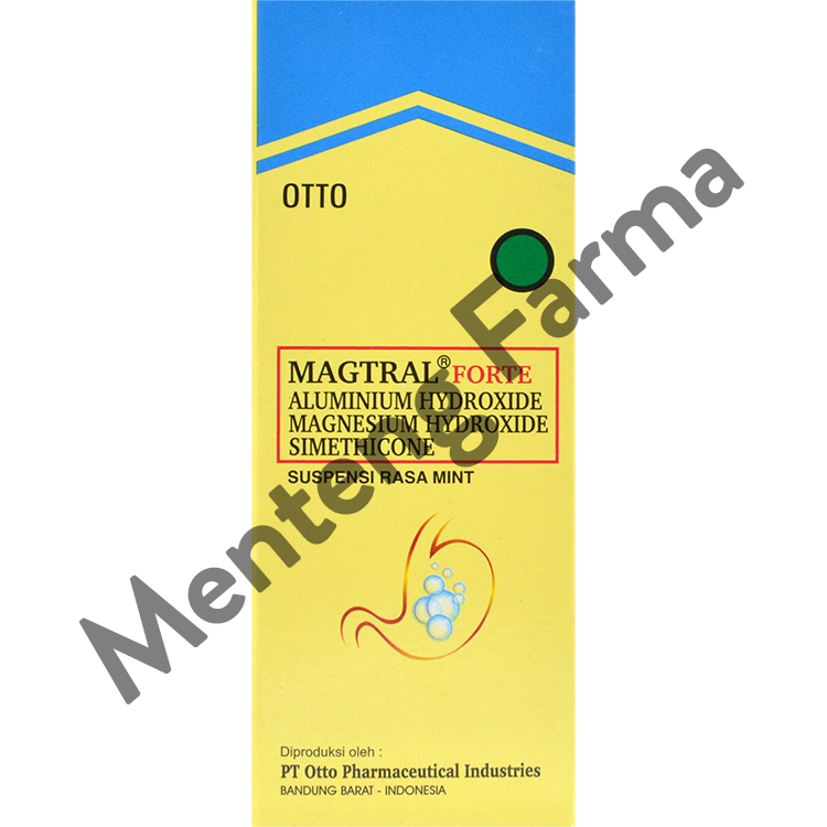 Magtral Forte Sirup 120 ml - Obat Gangguan Lambung / Sakit Maag - Menteng Farma