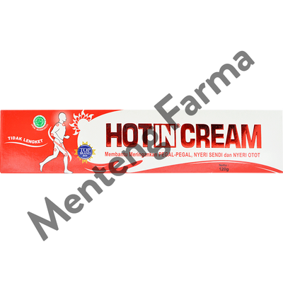 Hot In Cream 120 Gr - Pereda Nyeri Otot dan Sendi - Menteng Farma