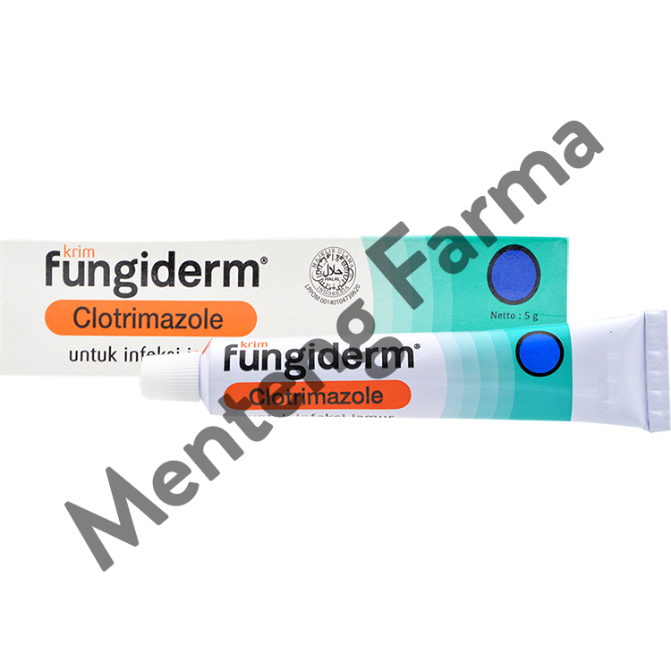 Fungiderm Cream 5 g - Krim untuk Infeksi Jamur - Menteng Farma