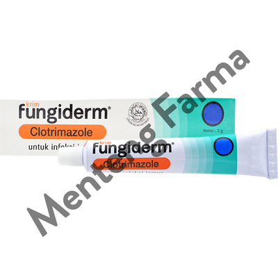 Fungiderm Cream 5 g - Krim untuk Infeksi Jamur - Menteng Farma