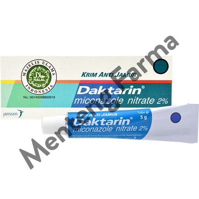 Daktarin Cream 5 g - Krim Anti Jamur Kulit - Menteng Farma