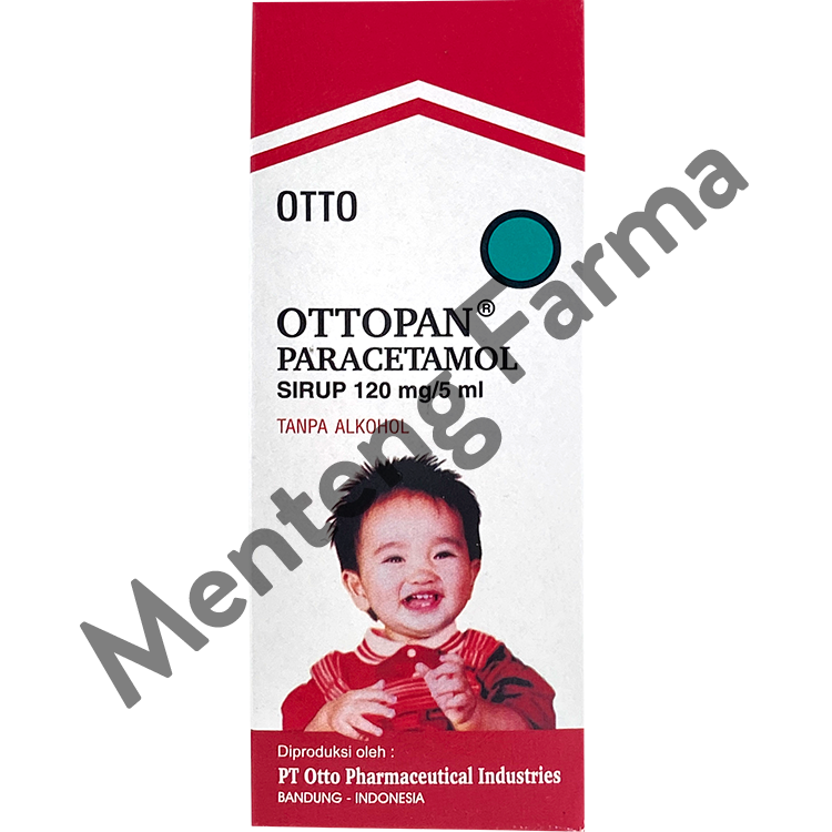 Ottopan Sirup 60 ml - Obat Demam dan Nyeri Ringan Anak - Menteng Farma