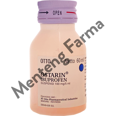 Ostarin Sirup 60 ml - Pereda Nyeri Ringan dan Sedang - Menteng Farma