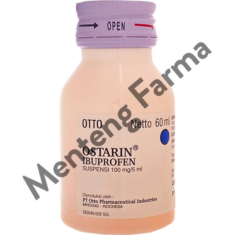 Ostarin Sirup 60 ml - Pereda Nyeri Ringan dan Sedang - Menteng Farma