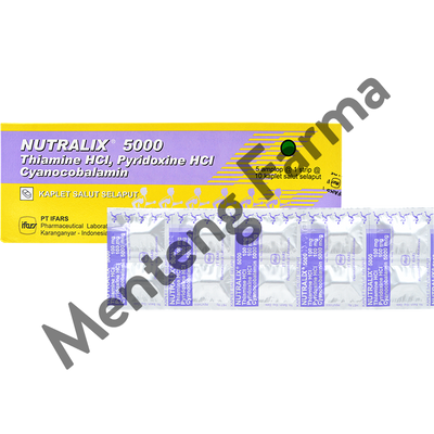 Nutralix 5000 10 Kaplet - Meningkatkan Vitamin B - Menteng Farma