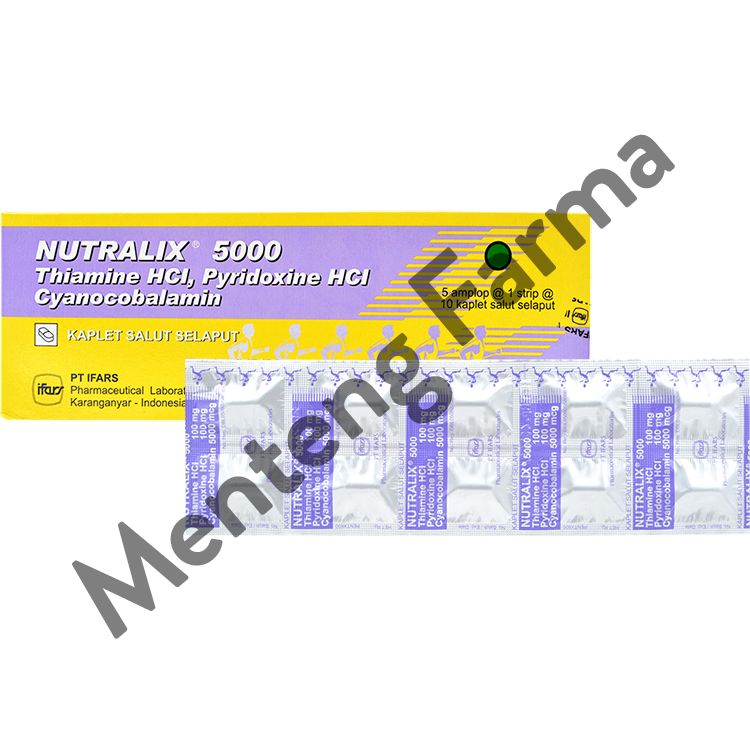 Nutralix 5000 10 Kaplet - Meningkatkan Vitamin B - Menteng Farma