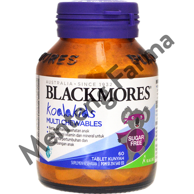 Blackmores Koala Kids Multi Chewables 60 Tablet - Vitamin Anak - Menteng Farma