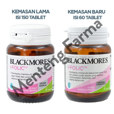 Blackmores I-Folic - Isi 150 Tablet - Menteng Farma