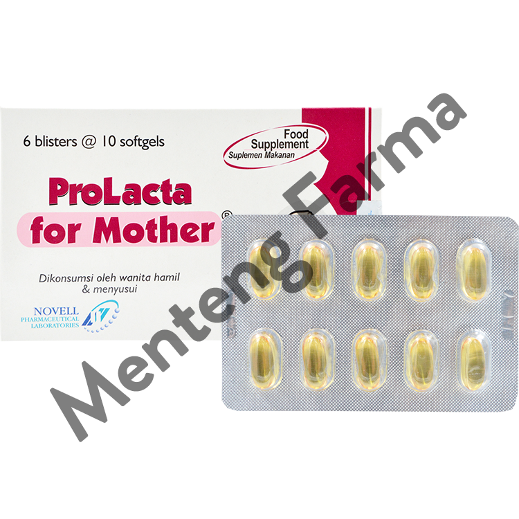 Prolacta for Mother 10 Kapsul - Suplemen Untuk Kesehatan Ibu Hamil - Menteng Farma