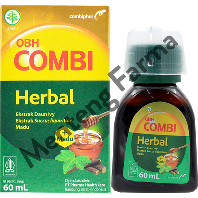 OBH Combi Herbal 60 mL - Obat Batuk Herbal - Menteng Farma
