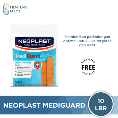 Neoplast Mediguard 10 Lembar - Plester Luka - Menteng Farma