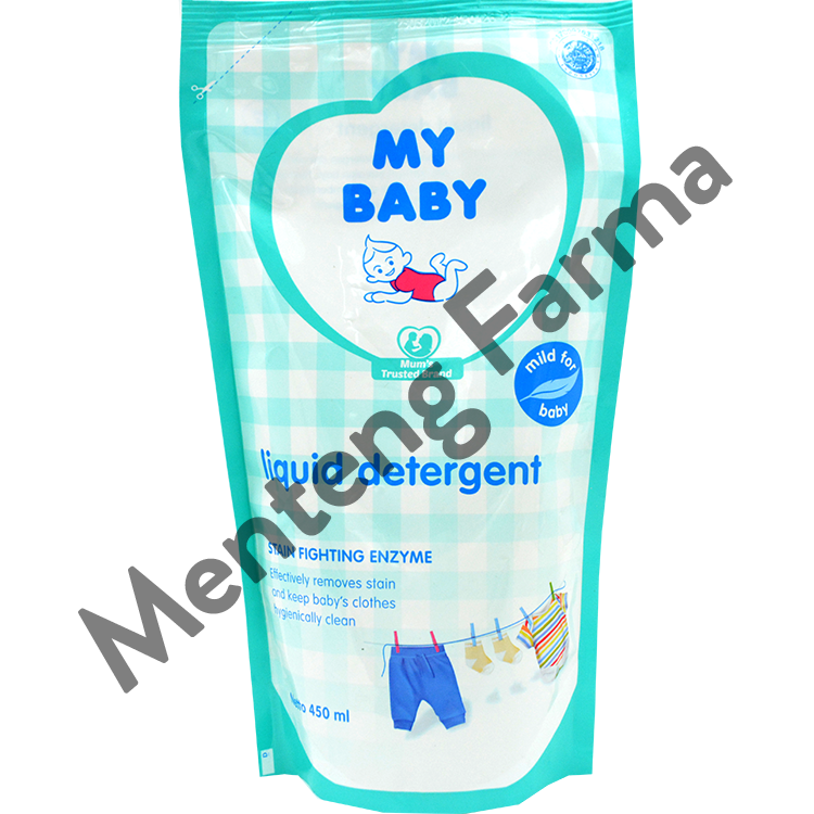 My Baby Liquid Detergent Refill 450 mL - Detergent Pakaian Bayi - Menteng Farma