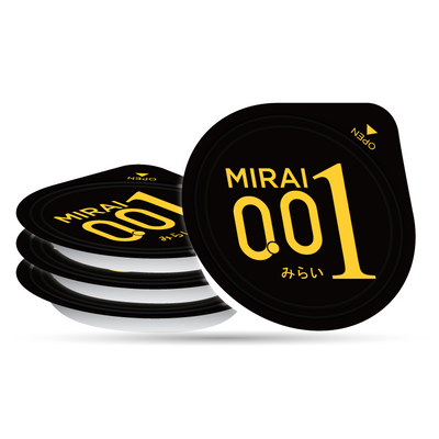 Kondom Mirai 001 10 Pcs - Kondom Extra Tipis - Menteng Farma
