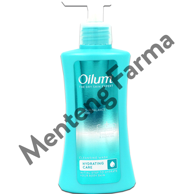 Oilum Hydrating Care Cleansing Wash 210 mL - Sabun Cair Colagen - Menteng Farma