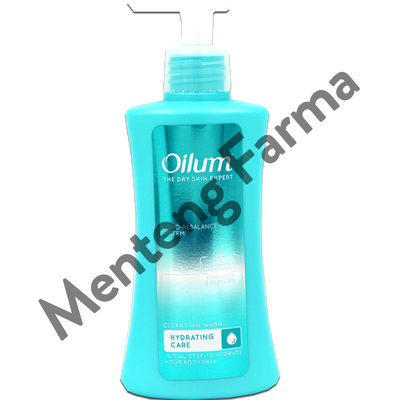 Oilum Hydrating Care Cleansing Wash 210 mL - Sabun Cair Colagen - Menteng Farma