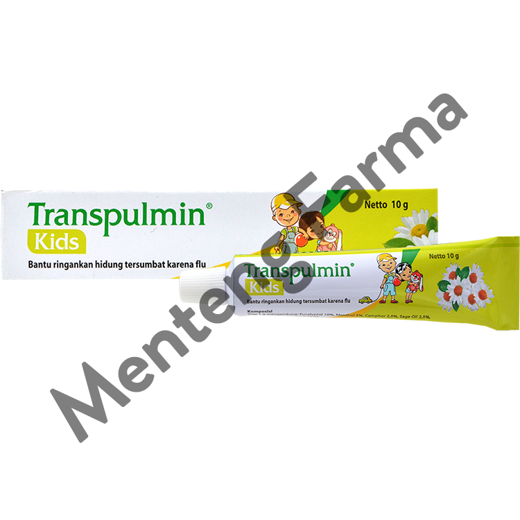 Transpulmin Kids Balsam 10 G - Pereda Hidung Tersumbat - Menteng Farma