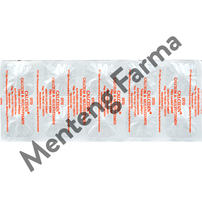 Calcidin 10 Tablet - Suplemen Kalsium Tulang dan Gigi - Menteng Farma