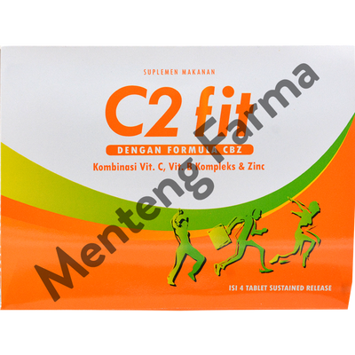 C2FIT 4 Tablet - Suplemen Vitamin C - Menteng Farma