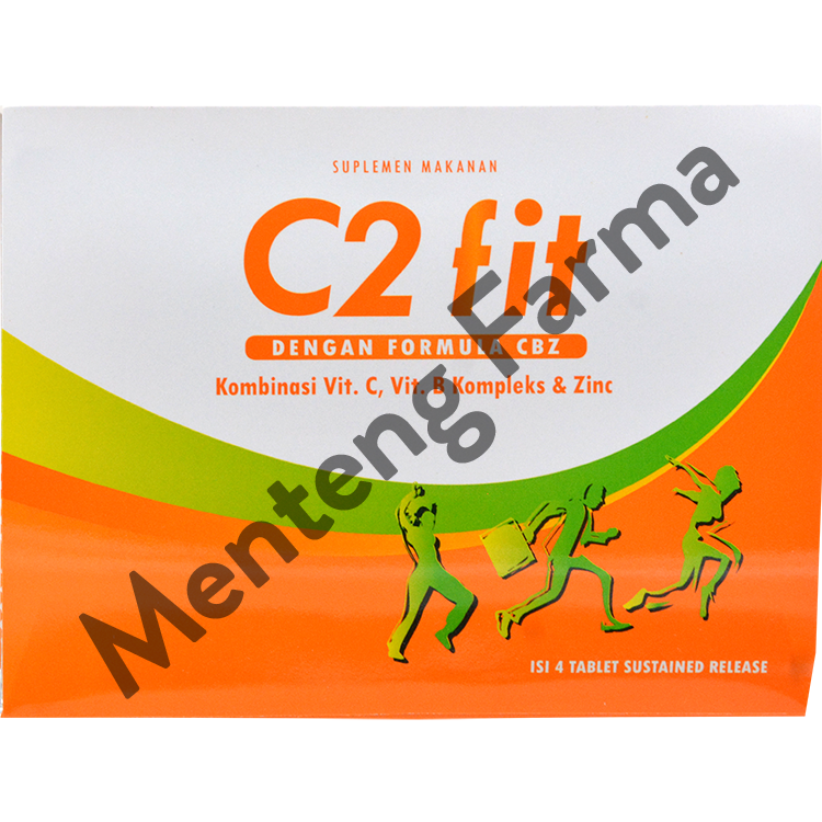 C2FIT 4 Tablet - Suplemen Vitamin C - Menteng Farma