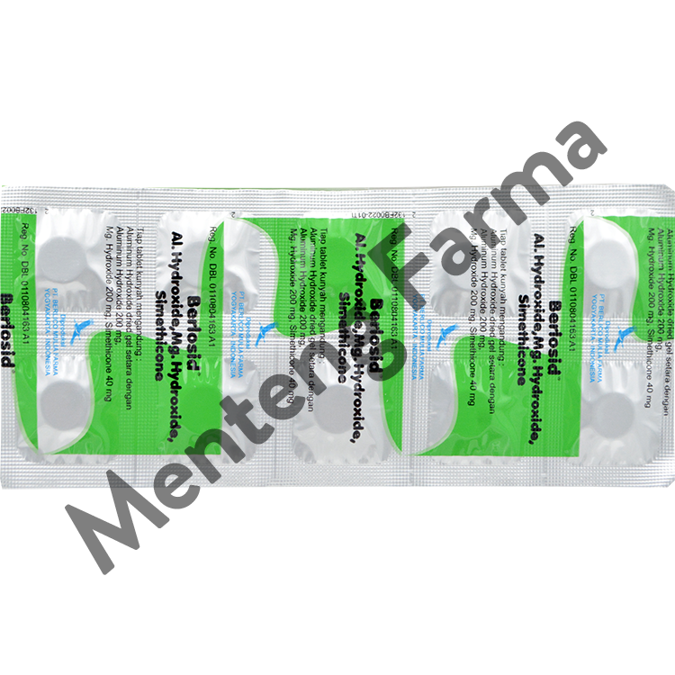 Berlosid 10 Tablet - Obat Maag - Menteng Farma