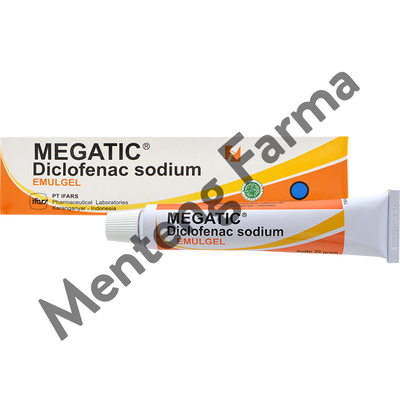 Megatic Gel 20 gr - Gel Pereda Nyeri - Menteng Farma