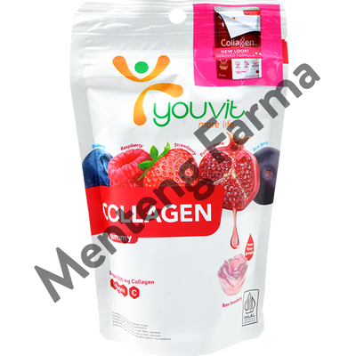 Youvit Collagen 14 Gummies - Gummy Kolagen Anti Aging - Menteng Farma