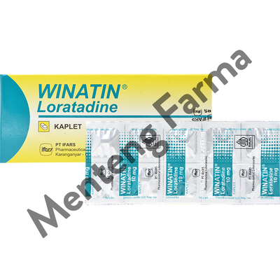 Winatin 10 Kaplet - Obat Alergi Rinitis - Menteng Farma